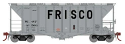 Athearn N 23877 GATC 2600 Airslide Hopper, Frisco #81563