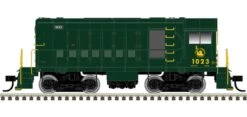 Atlas Master Line HO 10003988 Gold Series HH600/660 Locomotive, Jersey Central #1023
