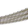 Walthers Track HO 948-83067 Code 83 Nickel Silver Curved Turnout, Left Hand