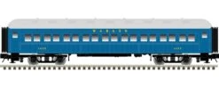 Atlas Trainman N 50006251 60' Passenger Coach, Wabash #1404