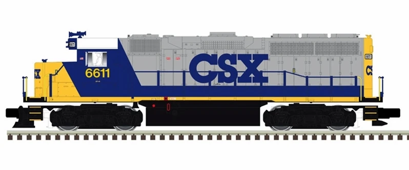 Atlas Premier O 30138020 GP40, CSX (Bright Future) #6641 1 Atlas Premier O 30138020 GP40, CSX (Bright Future) #6641