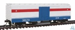 Walthers Trainline HO 931-1484 Track Cleaning Box Car, Conrail #38570